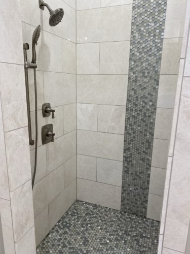 Shower tiles